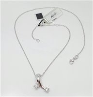 Collana Recarlo Donna Eternity in Oro bianco Diamante 0.35 Ct P02CO341 - P02CO341